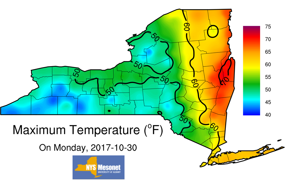 New York State Weather Map Big Bus Tour Map